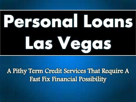 online loans in las vegas